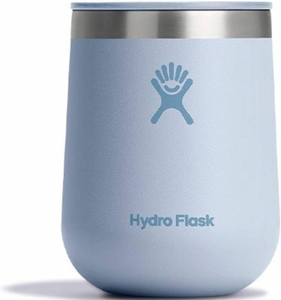 Hydro Flask 10 Oz Wine Tumbler with Ceramic Coating - Insulated Stainless Steel Travel Cup in Trillium Color