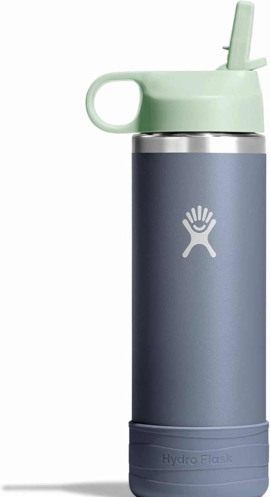 Hydro Flask Kids 18 Oz Insulated Stainless Steel Water Bottle with Straw Cap - Koala Design for School