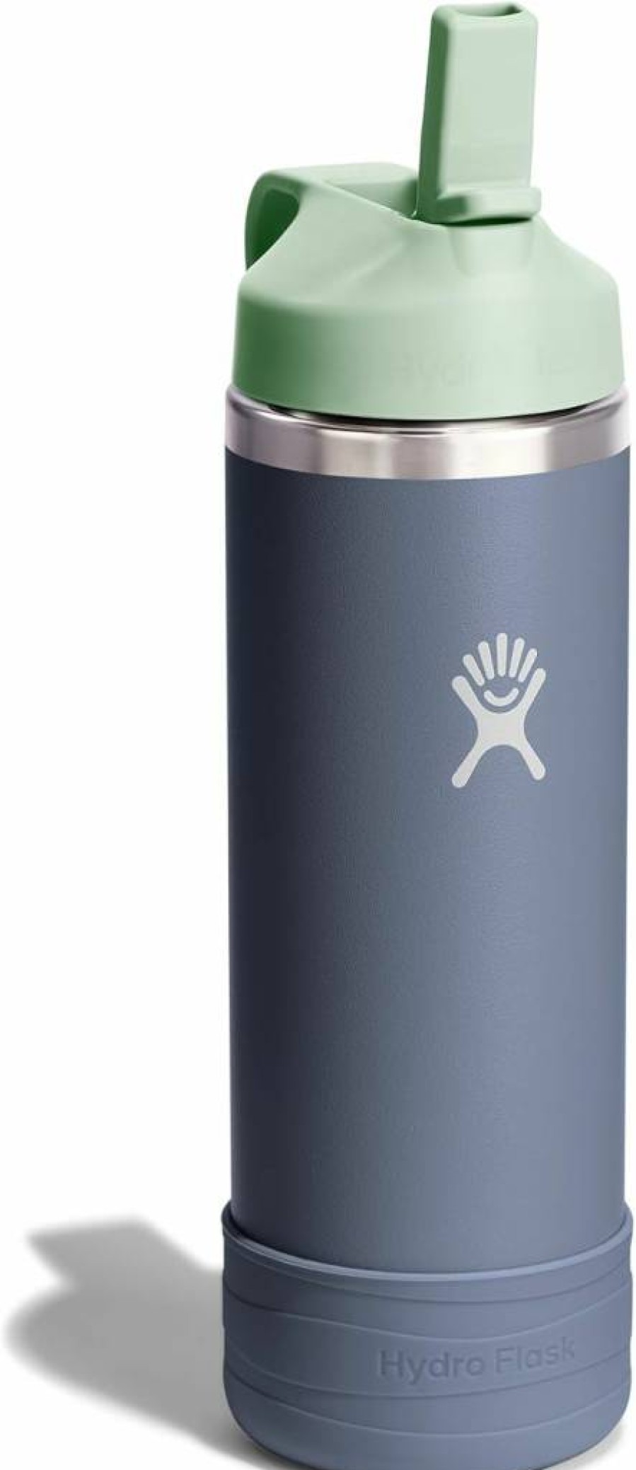 Hydro Flask Kids 18 Oz Insulated Stainless Steel Water Bottle with Straw Cap - Koala Design for School