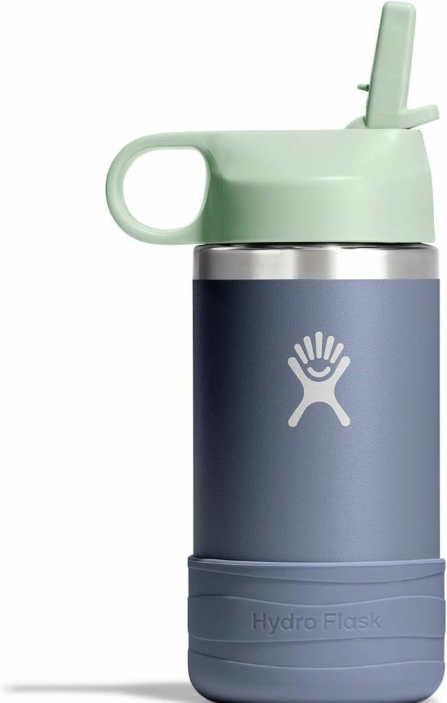 Hydro Flask Kids 12 Oz Insulated Stainless Steel Water Bottle with Straw Cap - Koala Design for School