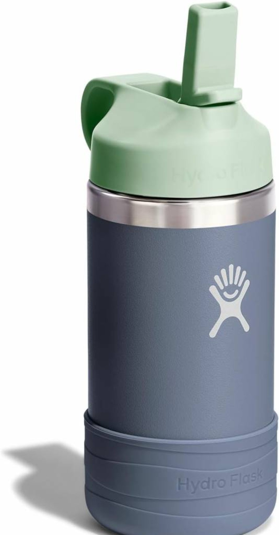 Hydro Flask Kids 12 Oz Insulated Stainless Steel Water Bottle with Straw Cap - Koala Design for School