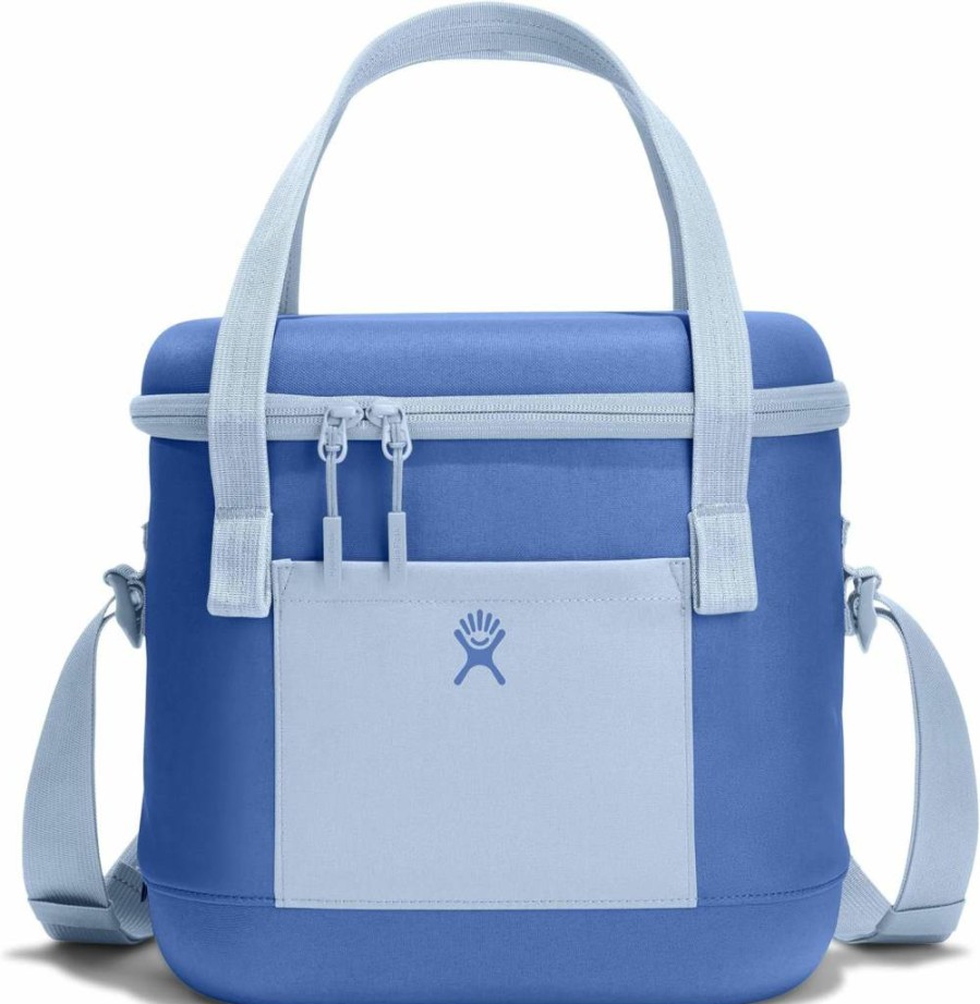 Hydro Flask Insulated Cooler Bag - 20L Soft Lunch Tote for Beach, Picnics & Travel - Cascade Blue Leak-Proof Beverage Cooler