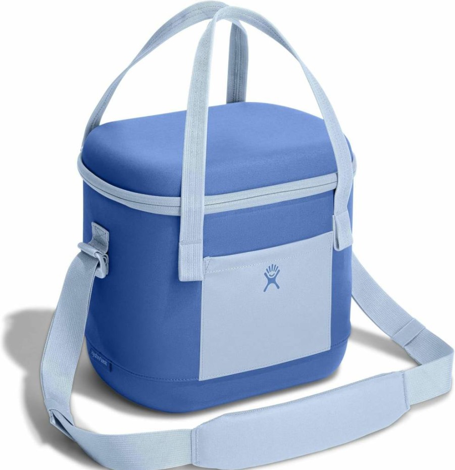 Hydro Flask Insulated Cooler Bag - 20L Soft Lunch Tote for Beach, Picnics & Travel - Cascade Blue Leak-Proof Beverage Cooler